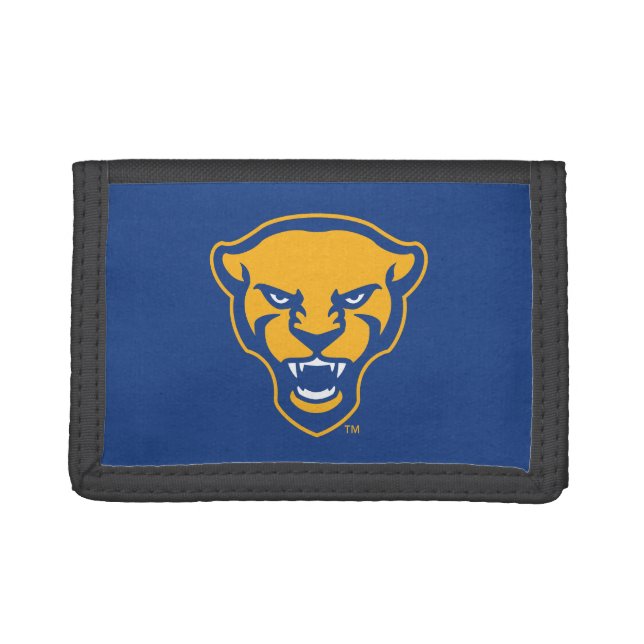 Pitt Panthers Logo Trifold Wallet (Front)