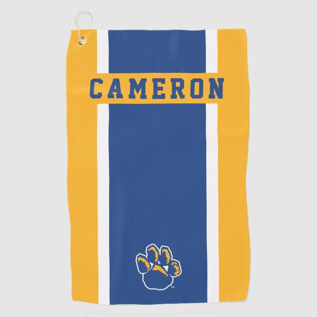 Pitt Paw Golf Towel (Front)