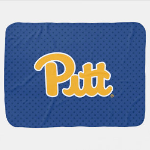 Pitt Polka Dots Baby Blanket