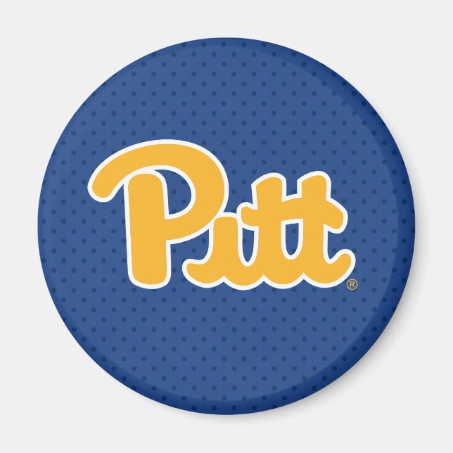 Pitt Polka Dots Magnet (Front)