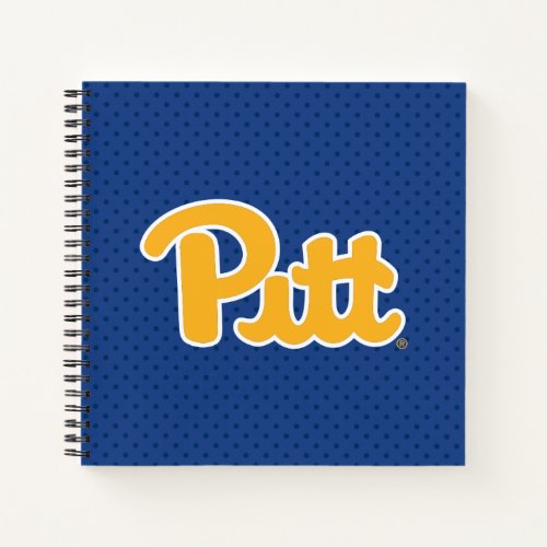 Pitt Polka Dots Notebook