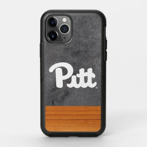 Pitt Slate Wood OtterBox Symmetry iPhone 11 Pro Case