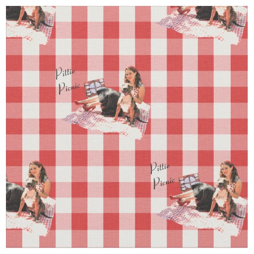 Pittie Picnic 2011 Fabric