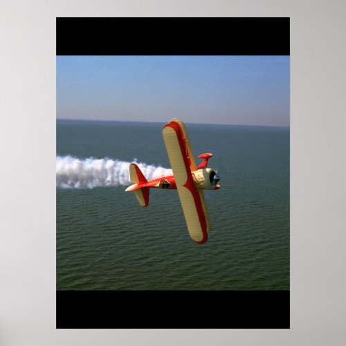 Pitts Samson replica1985_Classic Aviation Poster