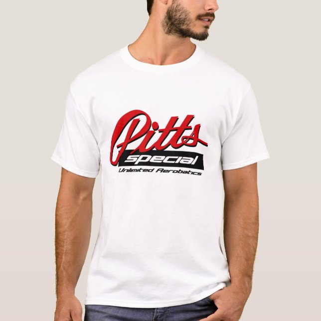 Pitts Special Unlimited Aerobatic Airplane Tee (Front)