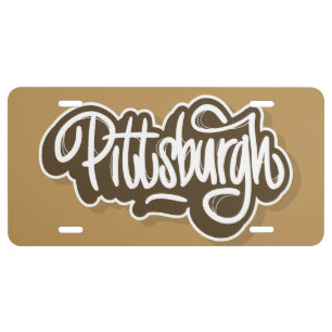 Pittsburg License Plate