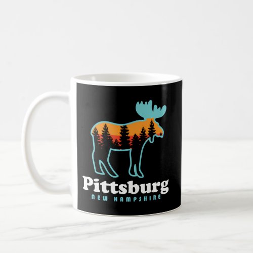 Pittsburg Nh Moose Pittsburg New Hampshire Coffee Mug