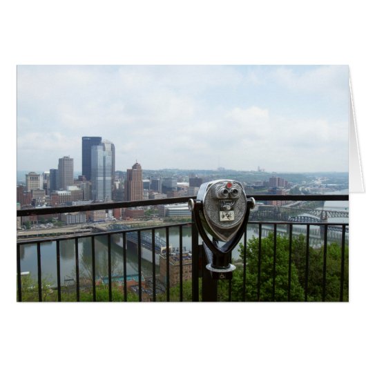Pittsburg tourist view cards (Front Horizontal)