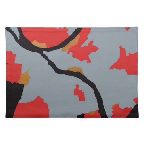 Pittsburgh Abstract Art Cloth Placemat