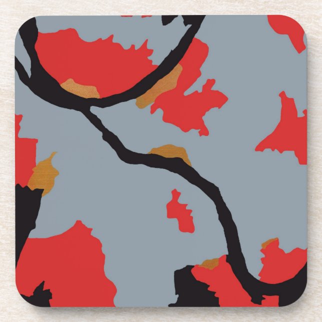 Pittsburgh Abstract Art Coaster (Front)