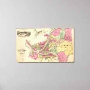 Pittsburgh, Allegheny Canvas Print