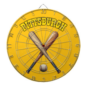 Pittsburgh Baseball Dart Board