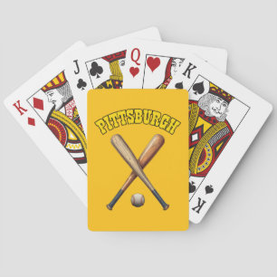 Pittsburgh Baseball Poker Cards