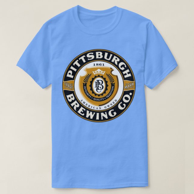 Pittsburgh Brewing Co classique T-Shirt (Design Front)