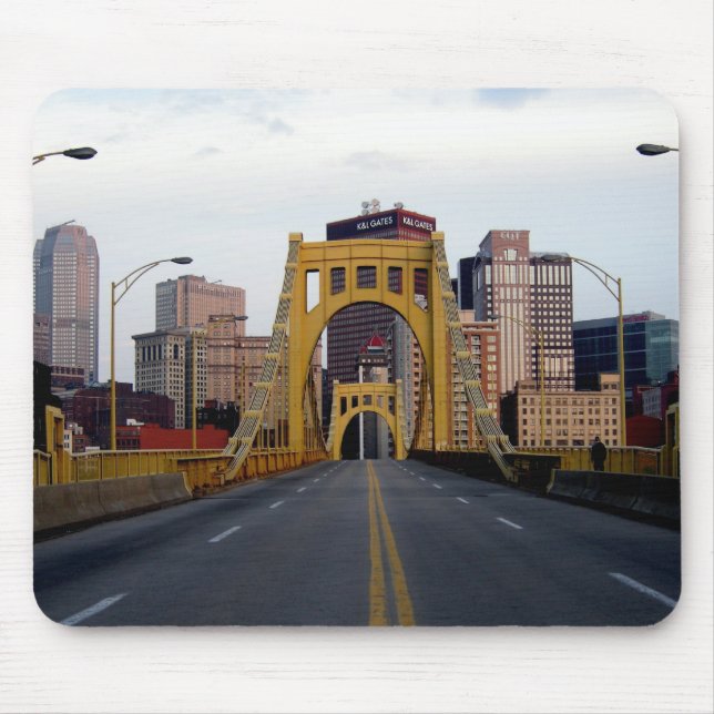 pittsburgh Bridge Mouse Pad (Front)