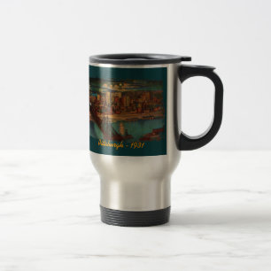 Pittsburgh By Moonlight Travel Mug