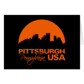 PITTSBURGH card - customize (Front Horizontal)