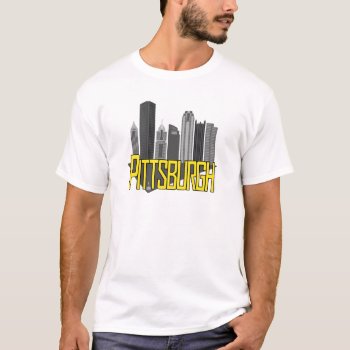 Pittsburgh City Colors T-shirt by theJasonKnight at Zazzle
