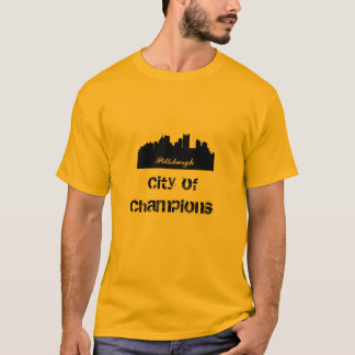 Pittsburgh City of Champions. T-Shirt