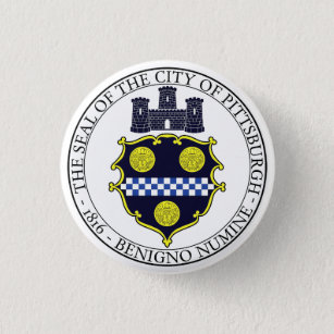 Pittsburgh city seal button
