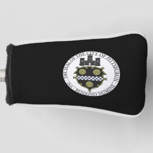 Pittsburgh city seal golf head cover