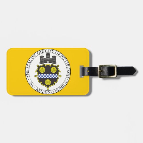 Pittsburgh City Seal Luggage Tag