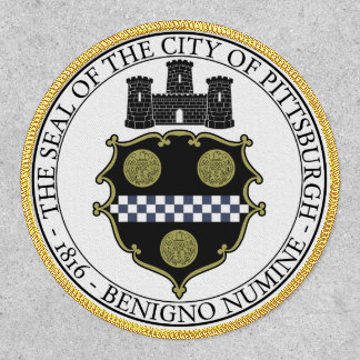 Pittsburgh city seal patch