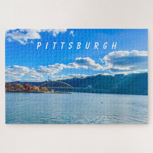 Pittsburgh Cityscape Jigsaw Puzzle