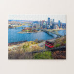 Pittsburgh Cityscape Jigsaw Puzzle<br><div class="desc">This puzzle features an image of the Pittsburgh skyline.</div>