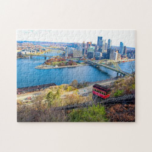 Pittsburgh Cityscape Jigsaw Puzzle