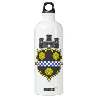 Pittsburgh Coat of Arms Aluminum Water Bottle