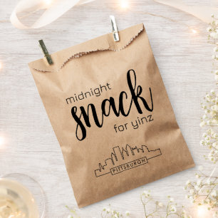 PITTSBURGH COOKIE TABLE FAVOR BAGS