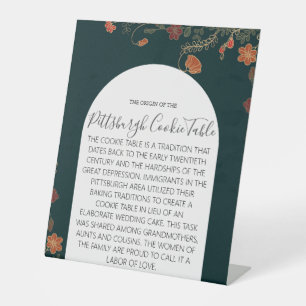 PITTSBURGH COOKIE TABLE SIGN WEDDING