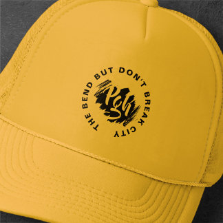 Pittsburgh Don't Break Pgh Steel City Vintage Trucker Hat