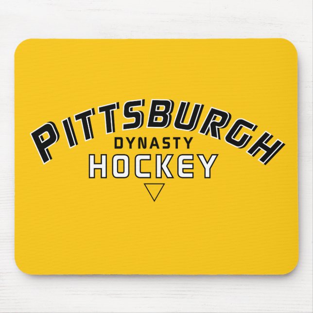 Pittsburgh Dynasty Hockey Mouse Pad (Front)