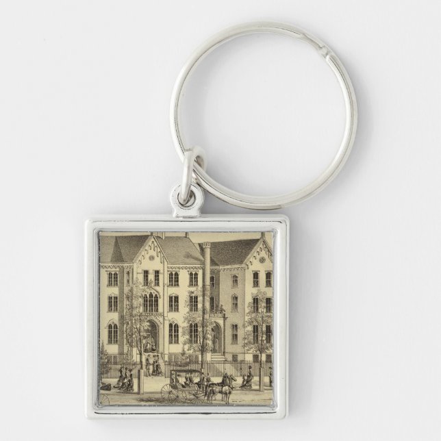 Pittsburgh Female College Pittsburgh Keychain (Front)