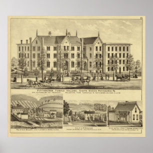 Pittsburgh Female College Pittsburgh Poster