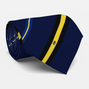Pittsburgh flag-coat arms Neck Tie