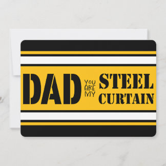Pittsburgh Football Father’s Day Card