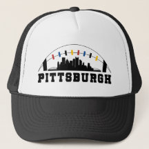 Pittsburgh Football Skyline Hat