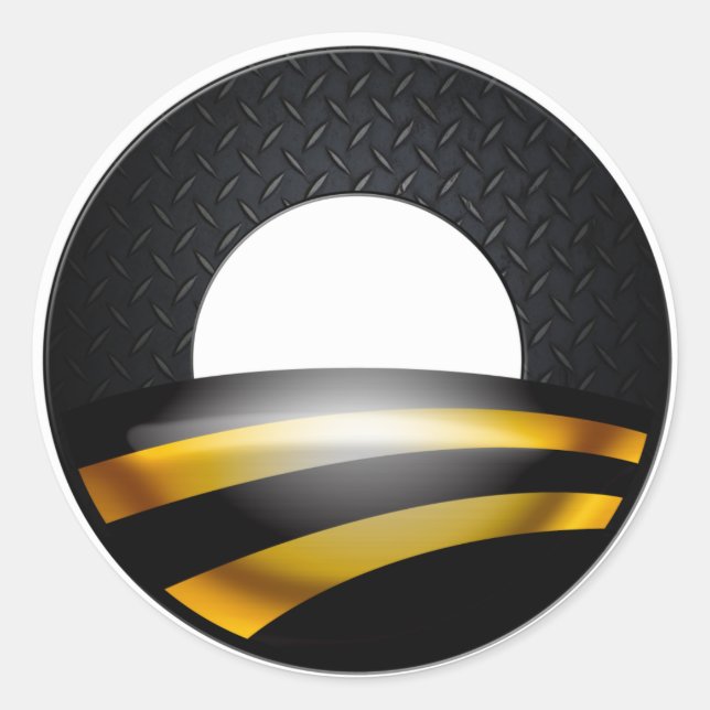 Pittsburgh for Obama Classic Round Sticker (Front)