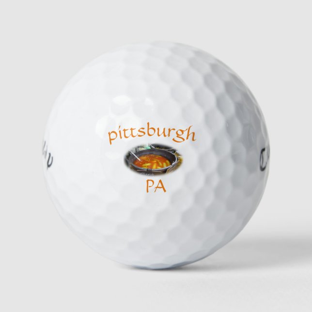 Pittsburgh Golf Balls (Front)