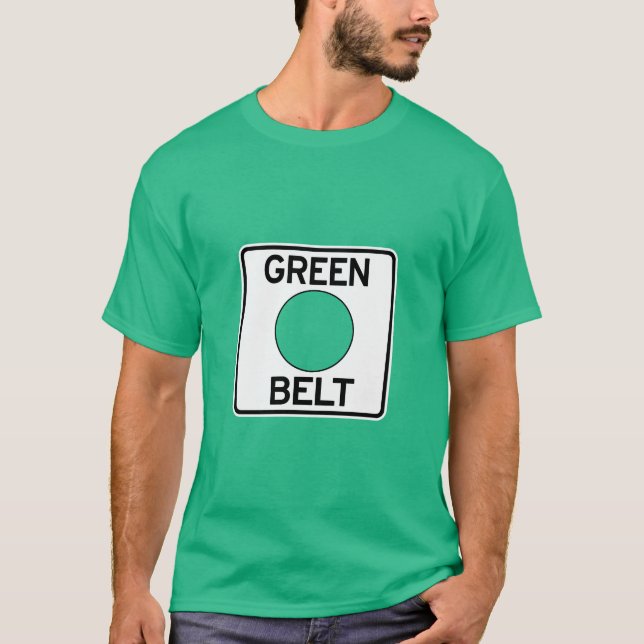 Pittsburgh Green Belt T-Shirt (Front)