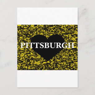 Pittsburgh Heart Postcard