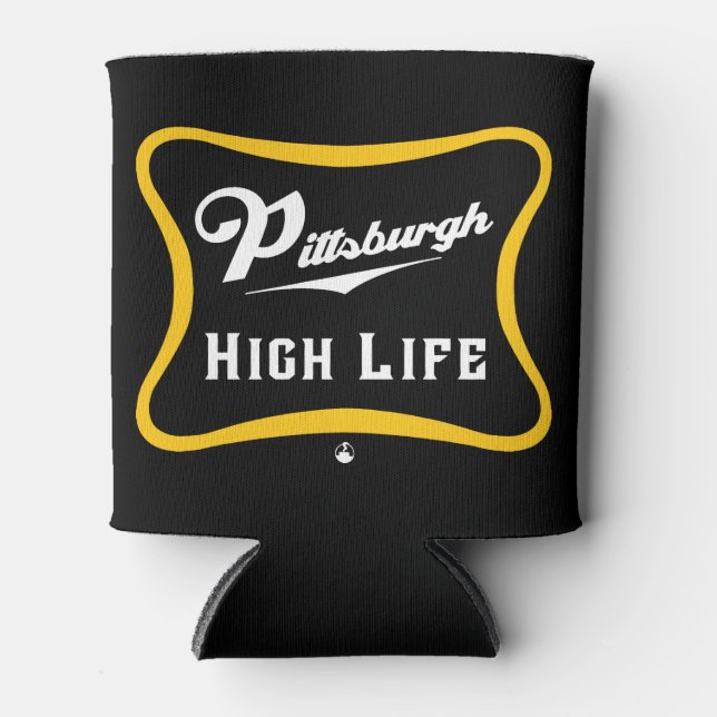 Pittsburgh High Life Can Cooler (Front)