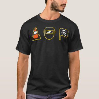 Pittsburgh Hoist The Traffic Cone 3 T-Shirt