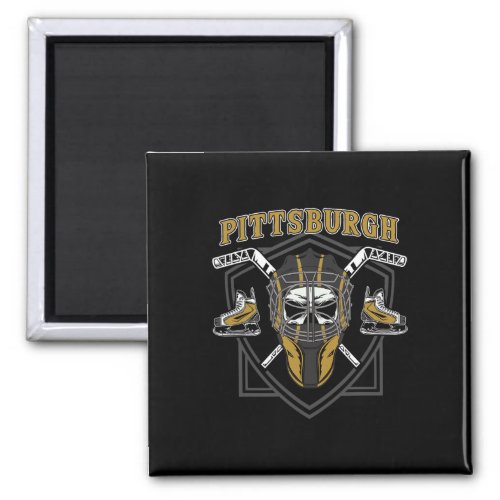 Pittsburgh Icehockey Hockey  Magnet