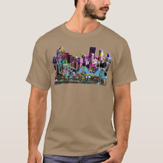 Pittsburgh in graffiti T-Shirt