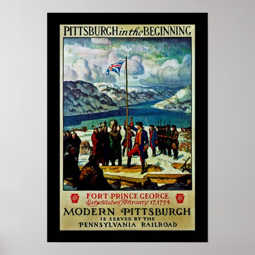 Pittsburgh in the Beginning Poster