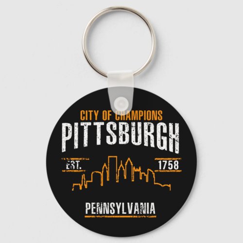 Pittsburgh Keychain